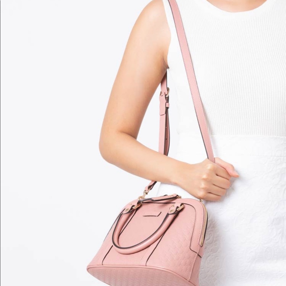 Brand New Dome Pink Crossbody Bag